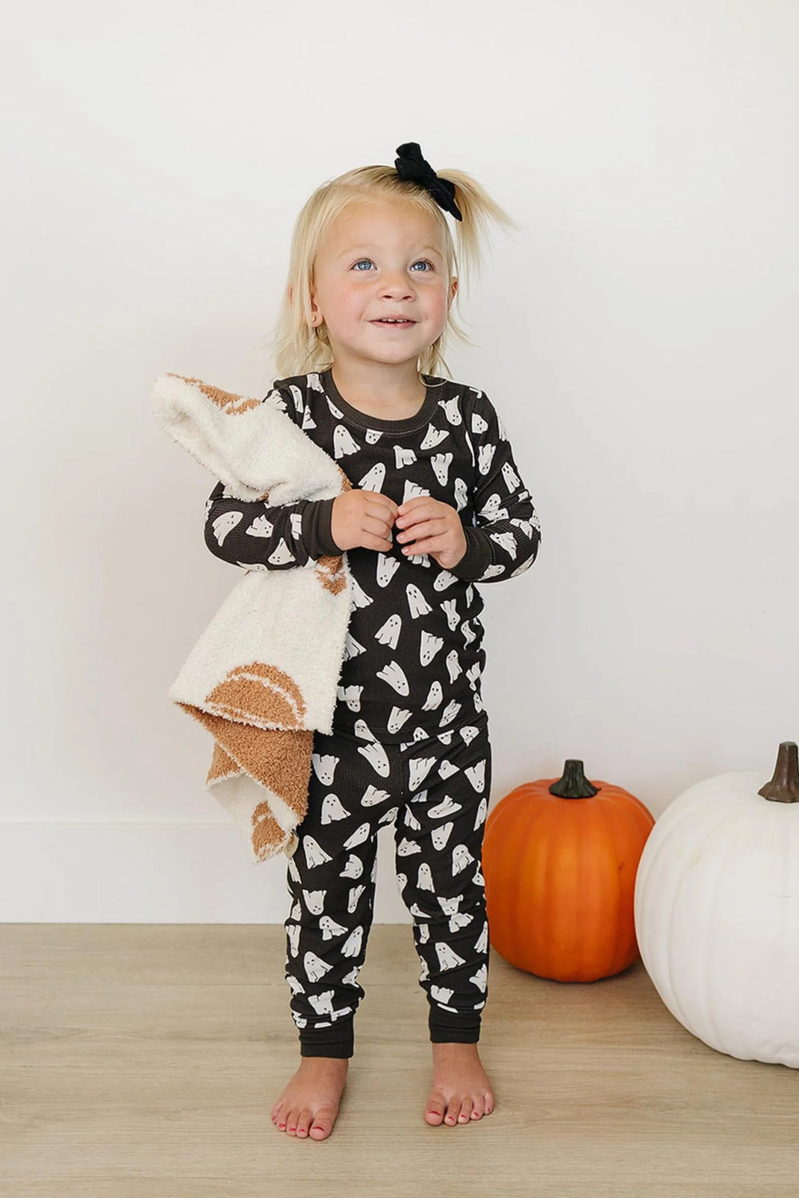 Mebie Baby Spooky Cozy Pajama Set, Bamboo, Gender Neutral, Baby, Toddler & Kids