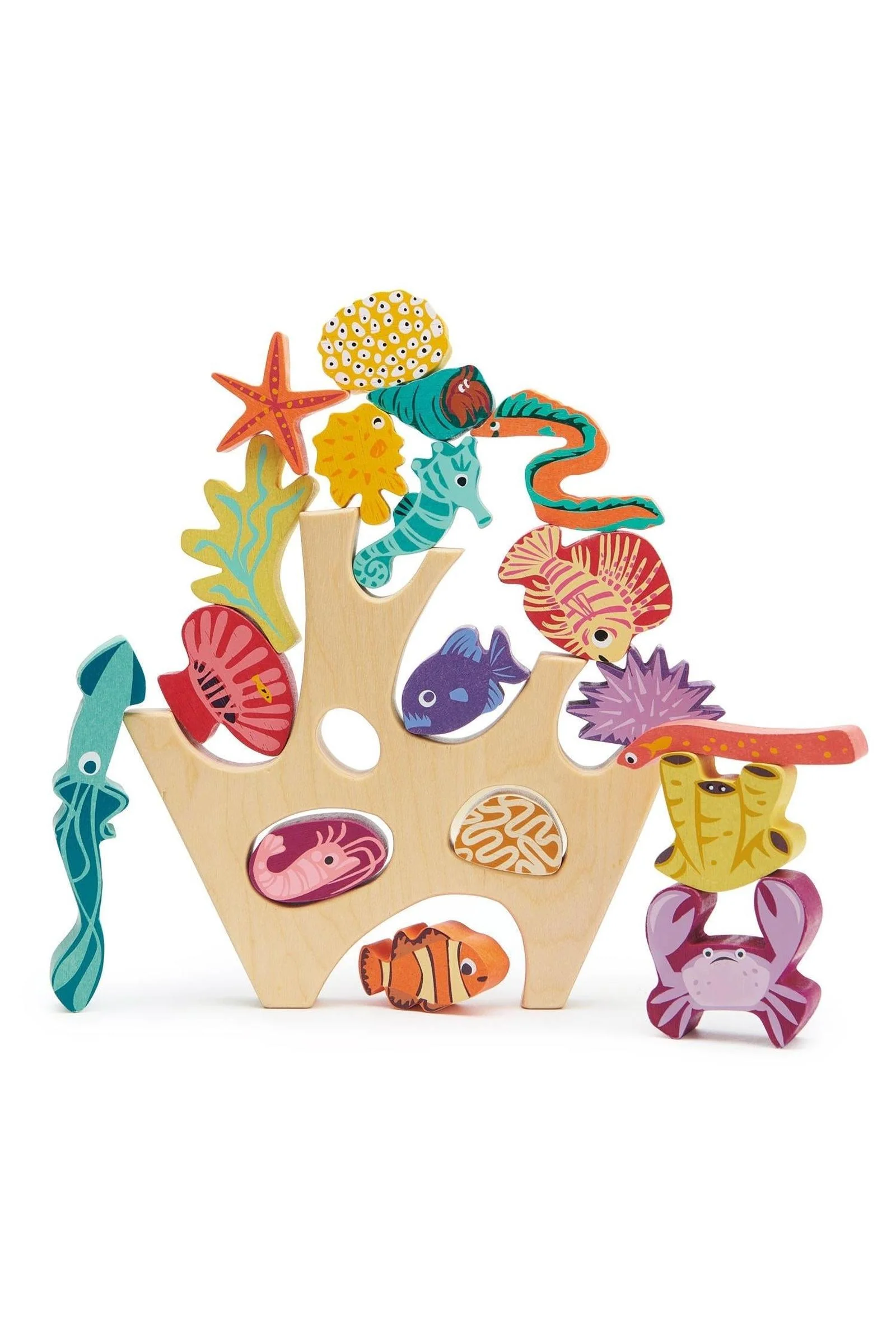 Tender Leaf Wooden Toys, Stacking Coral Reef - Image 5