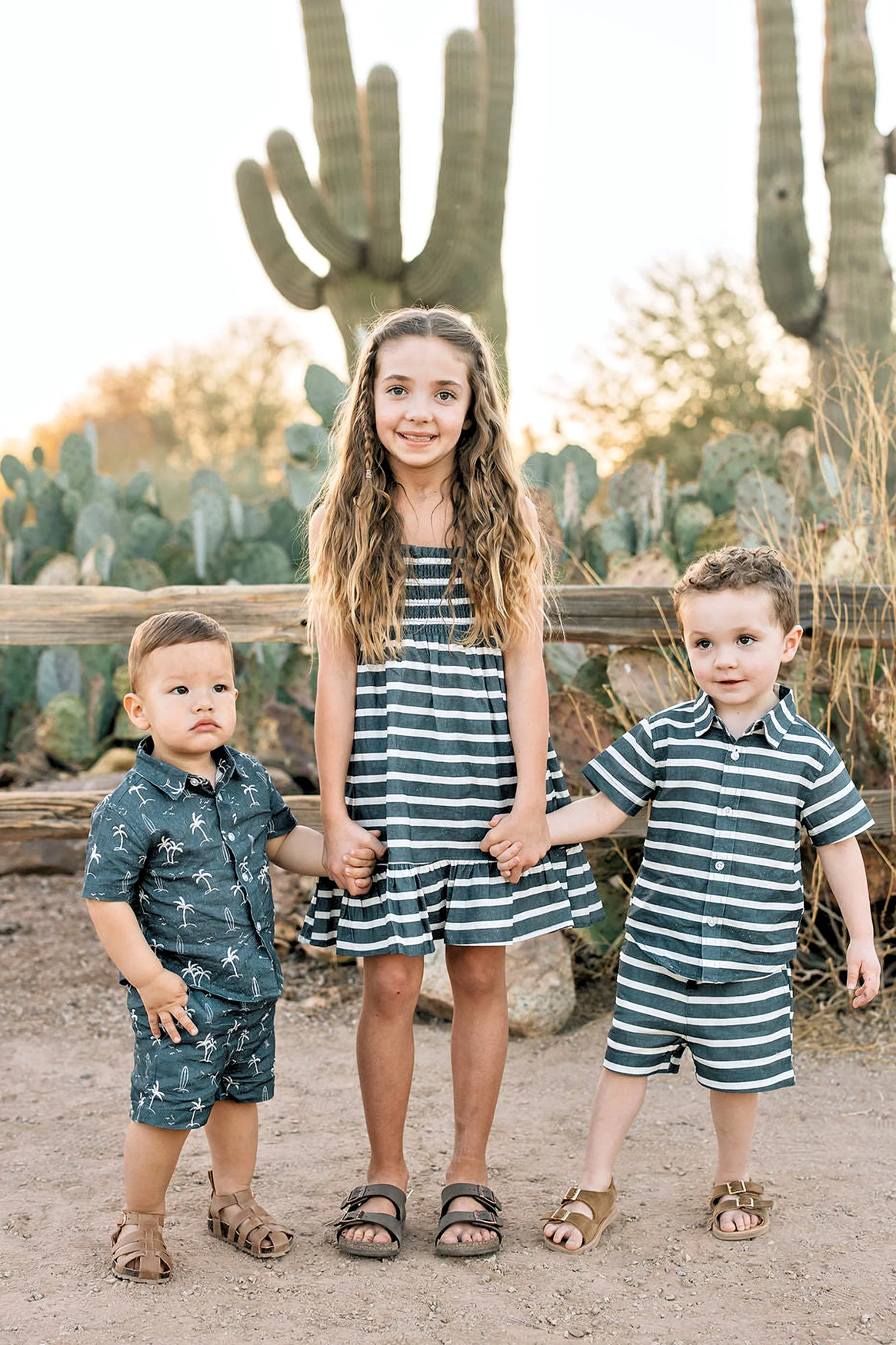 Mebie Baby Navy Stripe Summer Dress, Linen, Baby - Kids - Image 7
