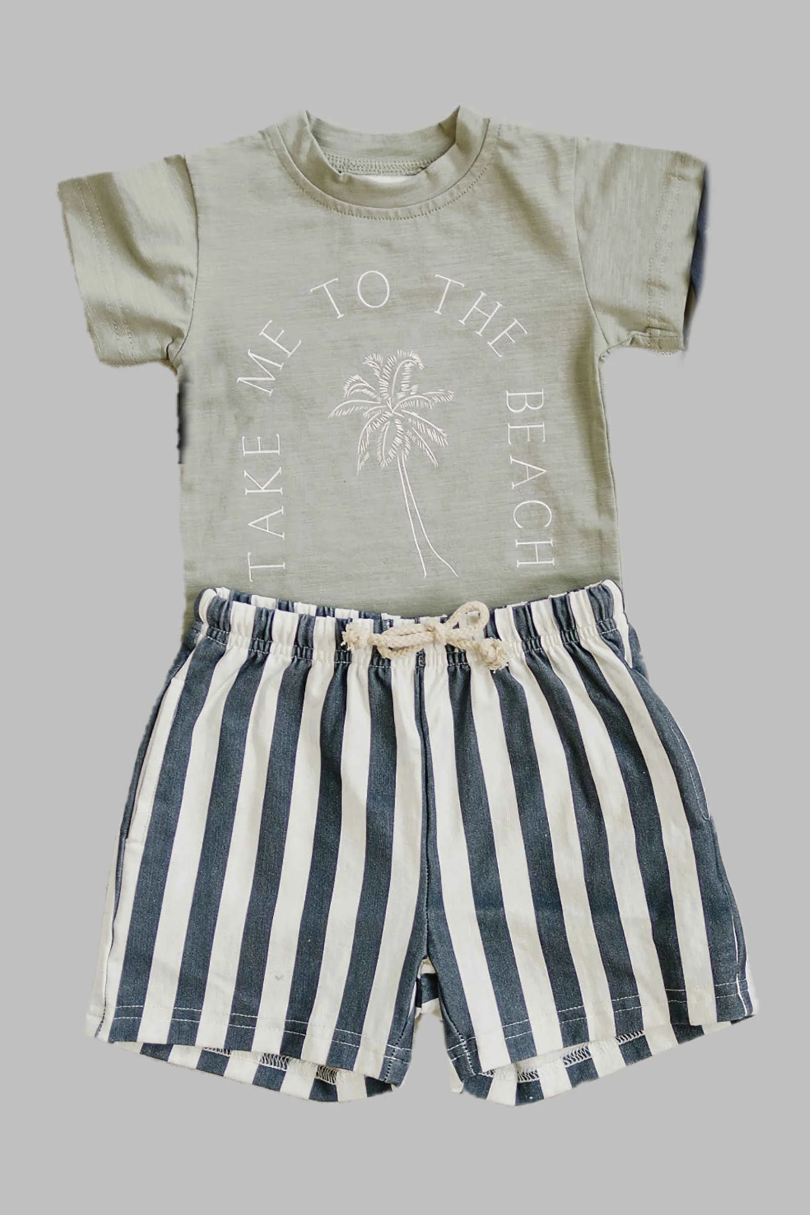 Mebie Baby Cotton Summer Stripe Shorts for Boys, Baby - Kids