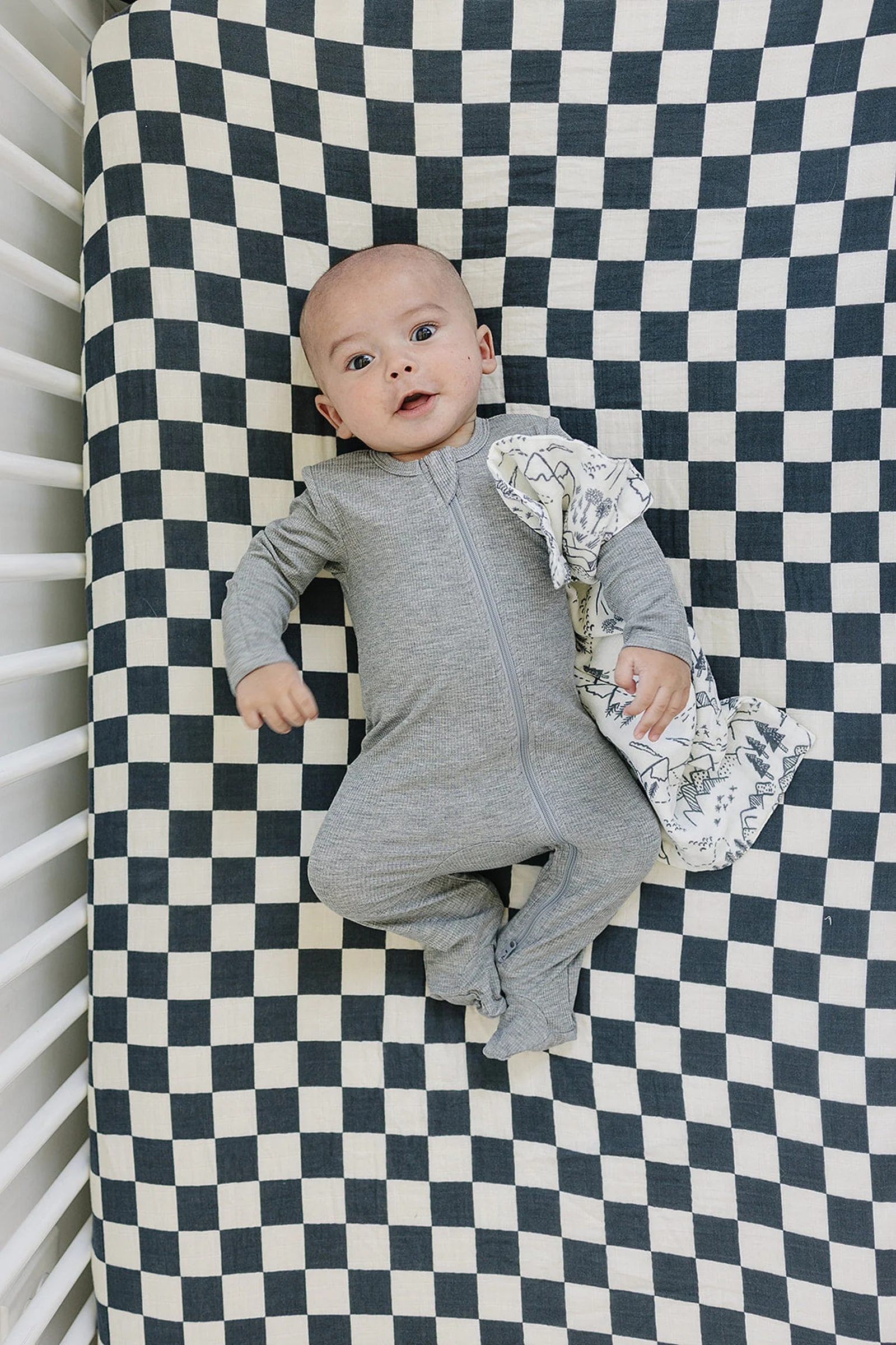 Mebie Baby Summit Muslin Burp Cloth, 100% Cotton, Baby Essentials - Image 3