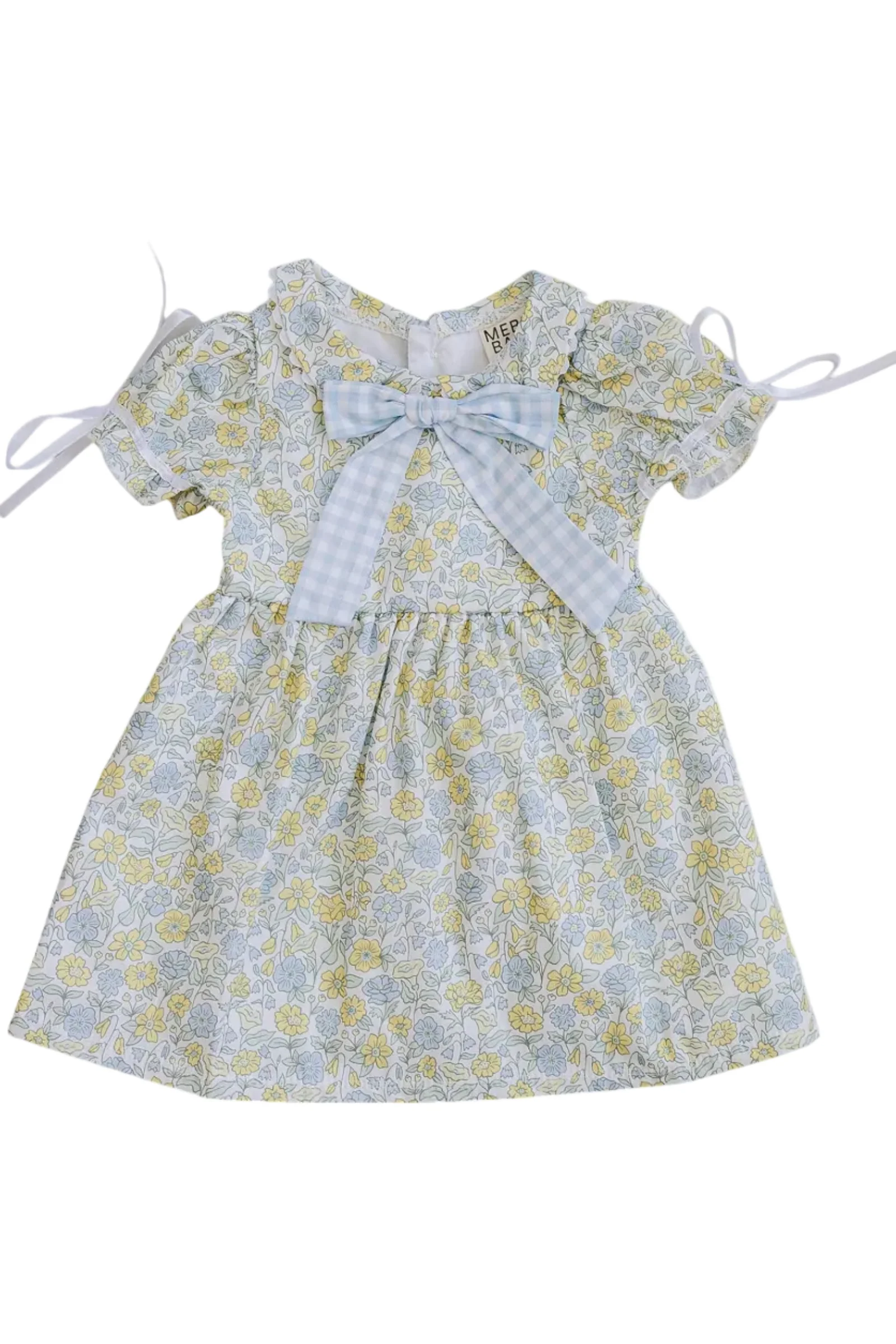 Mebie Baby Cotton Sunny Floral Dress, Sizes 0-10 - Image 2