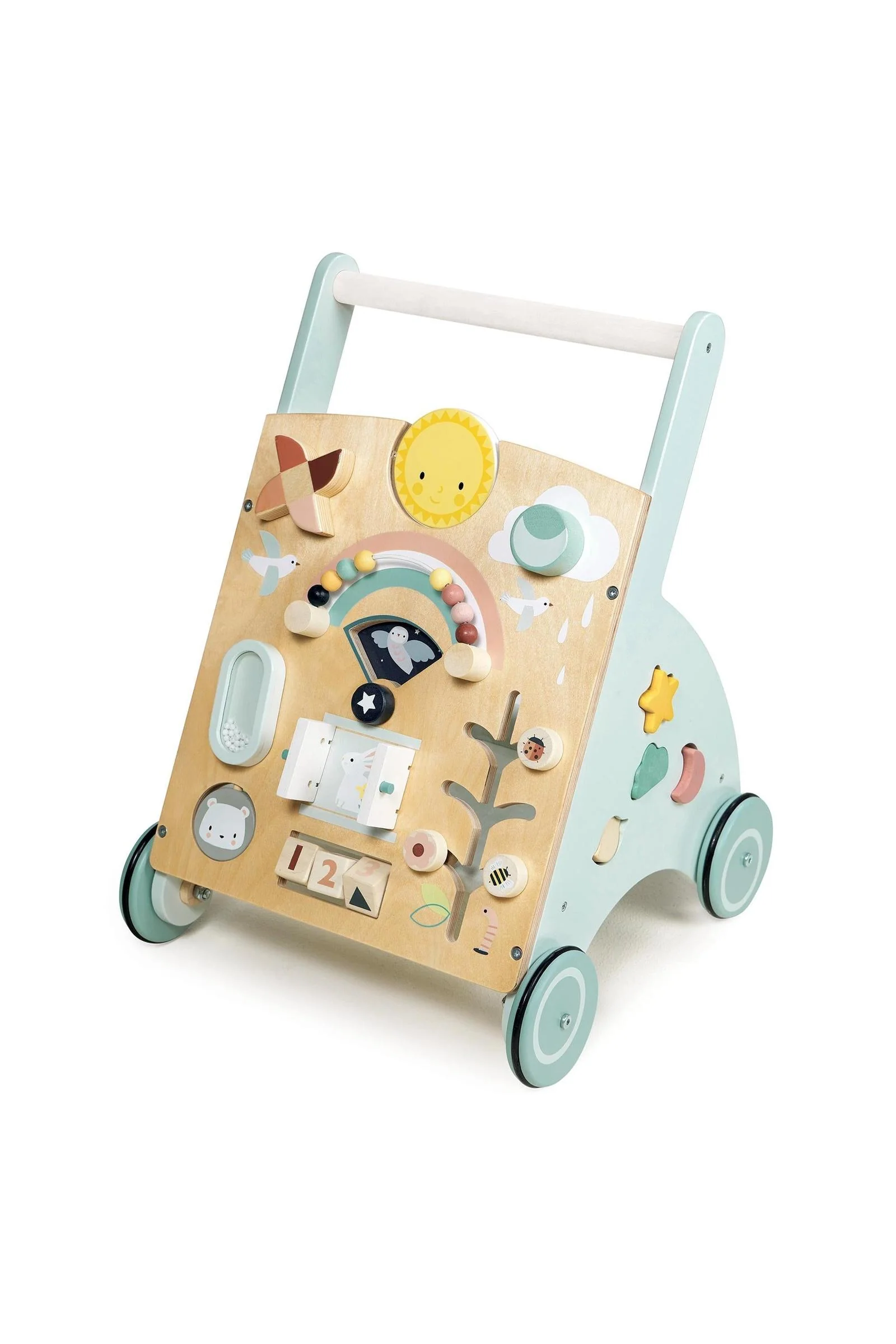 Tender Leaf Wooden Toys, Sunshine Baby Activity Walker - Image 2