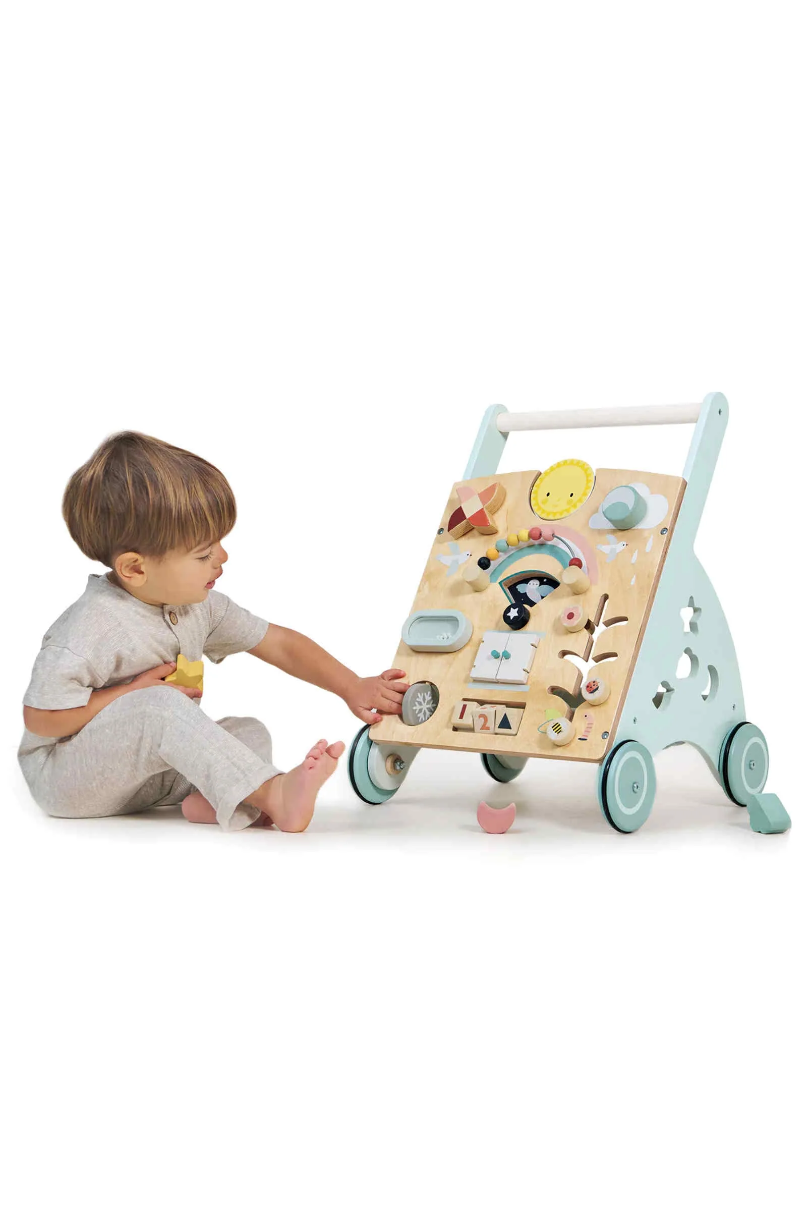 Tender Leaf Wooden Toys, Sunshine Baby Activity Walker - Image 4