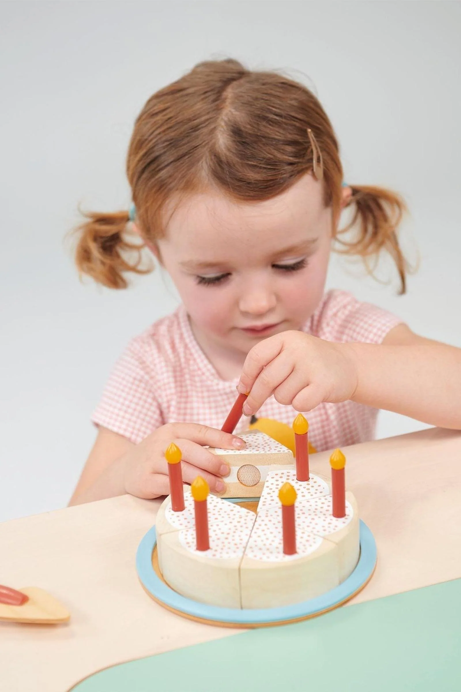 Mentari Wooden Toys, Sweet Treats Bundle, Cake, Ice Cream, Lollipops - Image 5