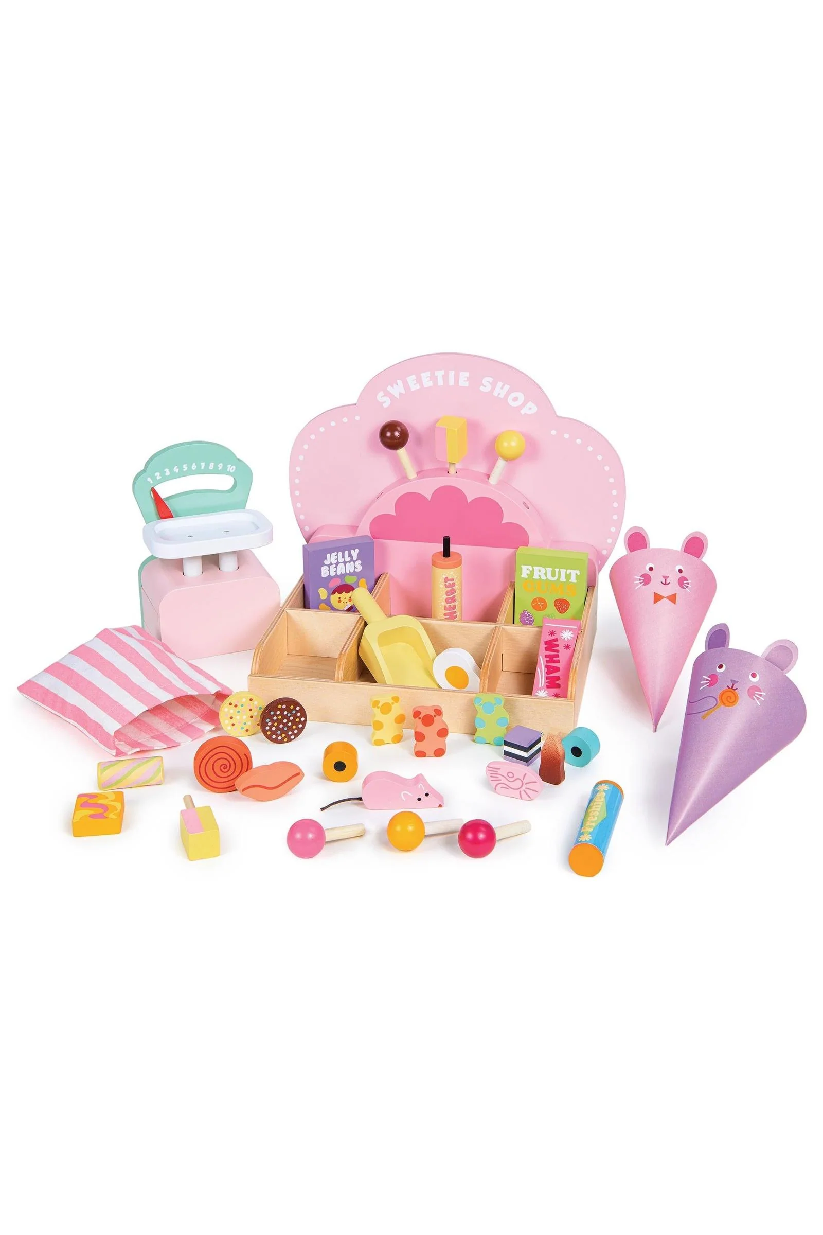 Tender Leaf Wooden Toys, Sweetie Pic'n'Mix Shop - Image 3
