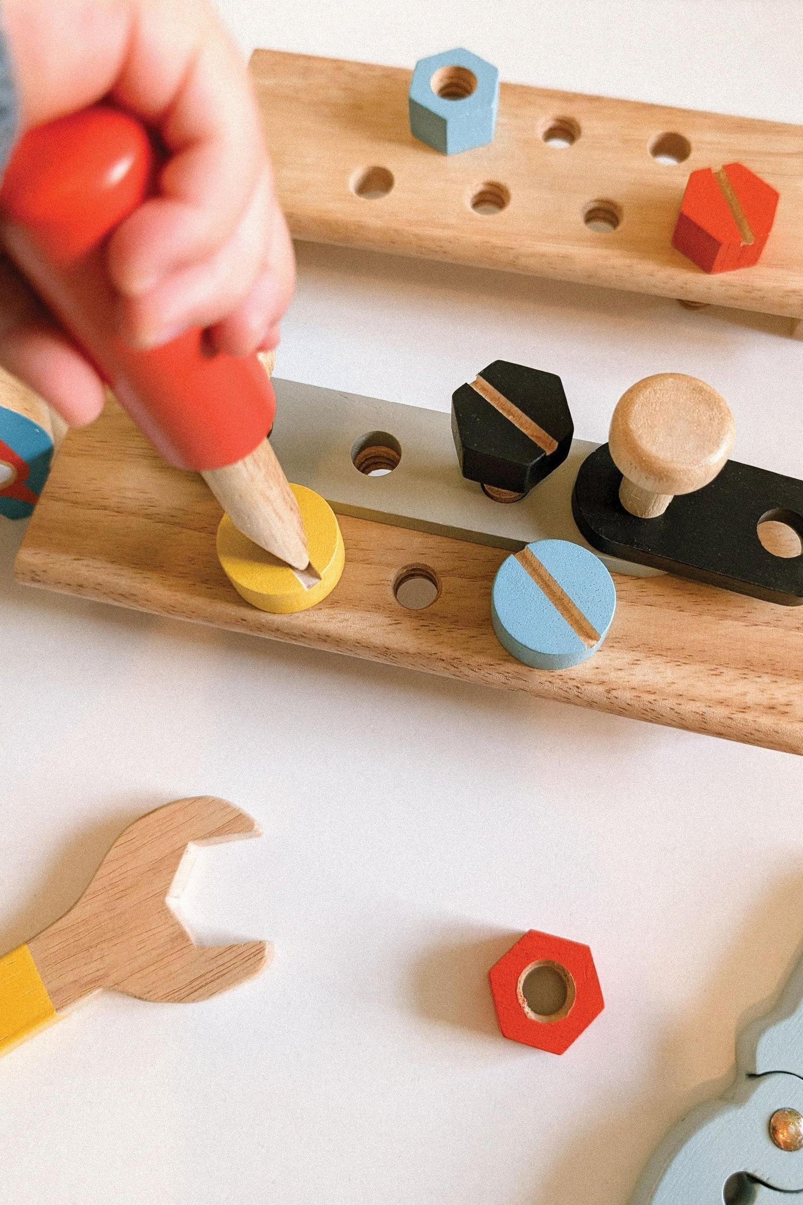 Tender Leaf Wooden Toys, Tap Tap Tool Box - Image 10