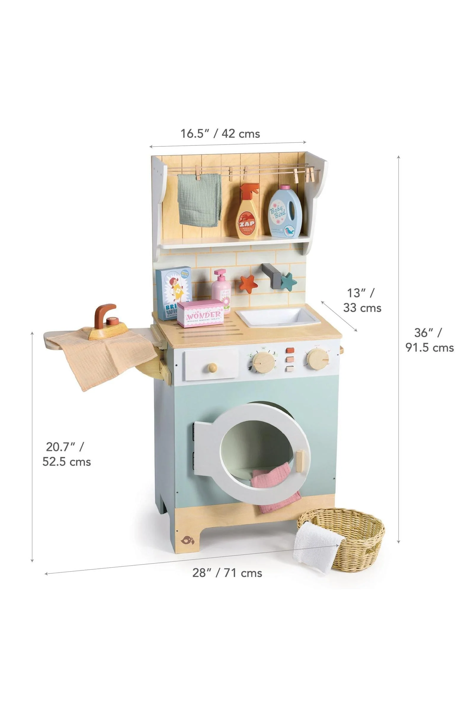 Tender Leaf Wooden Toys, Tenderleaf Laundrette - Image 14