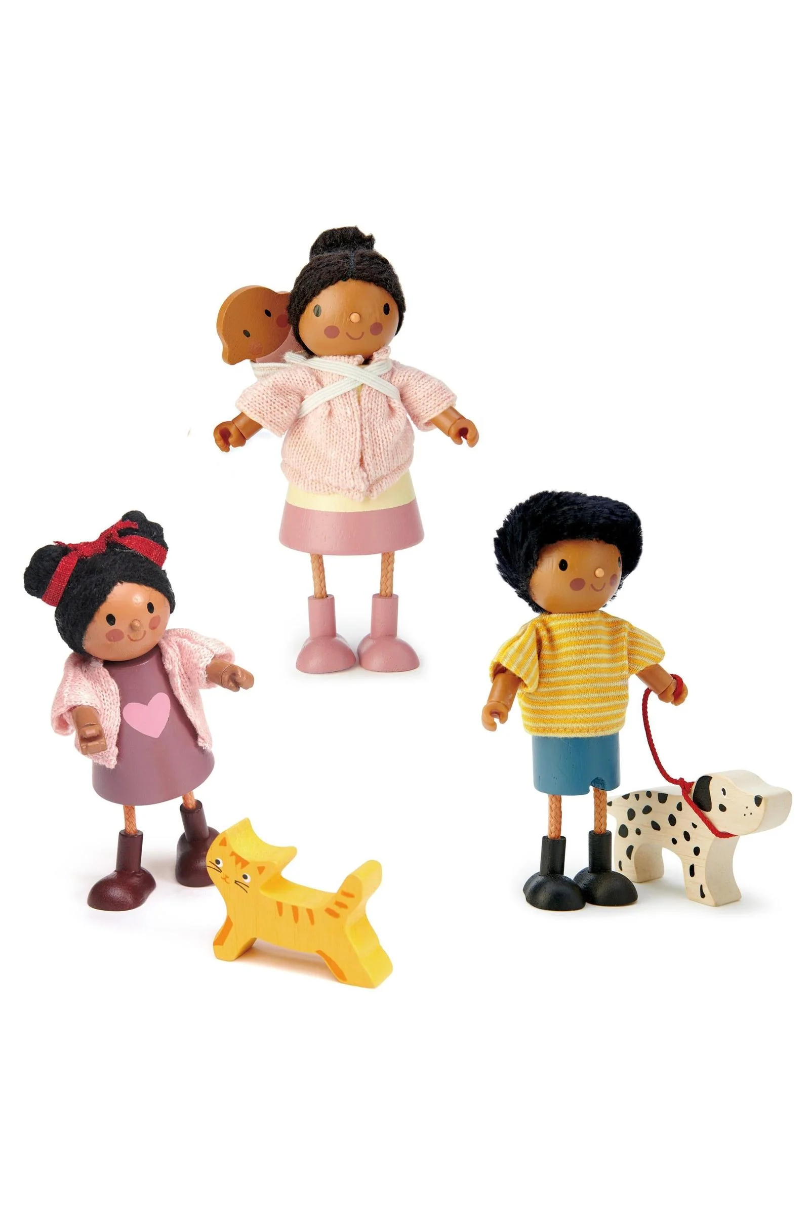 Tender Leaf Wooden Toys, The Forrester Doll Family