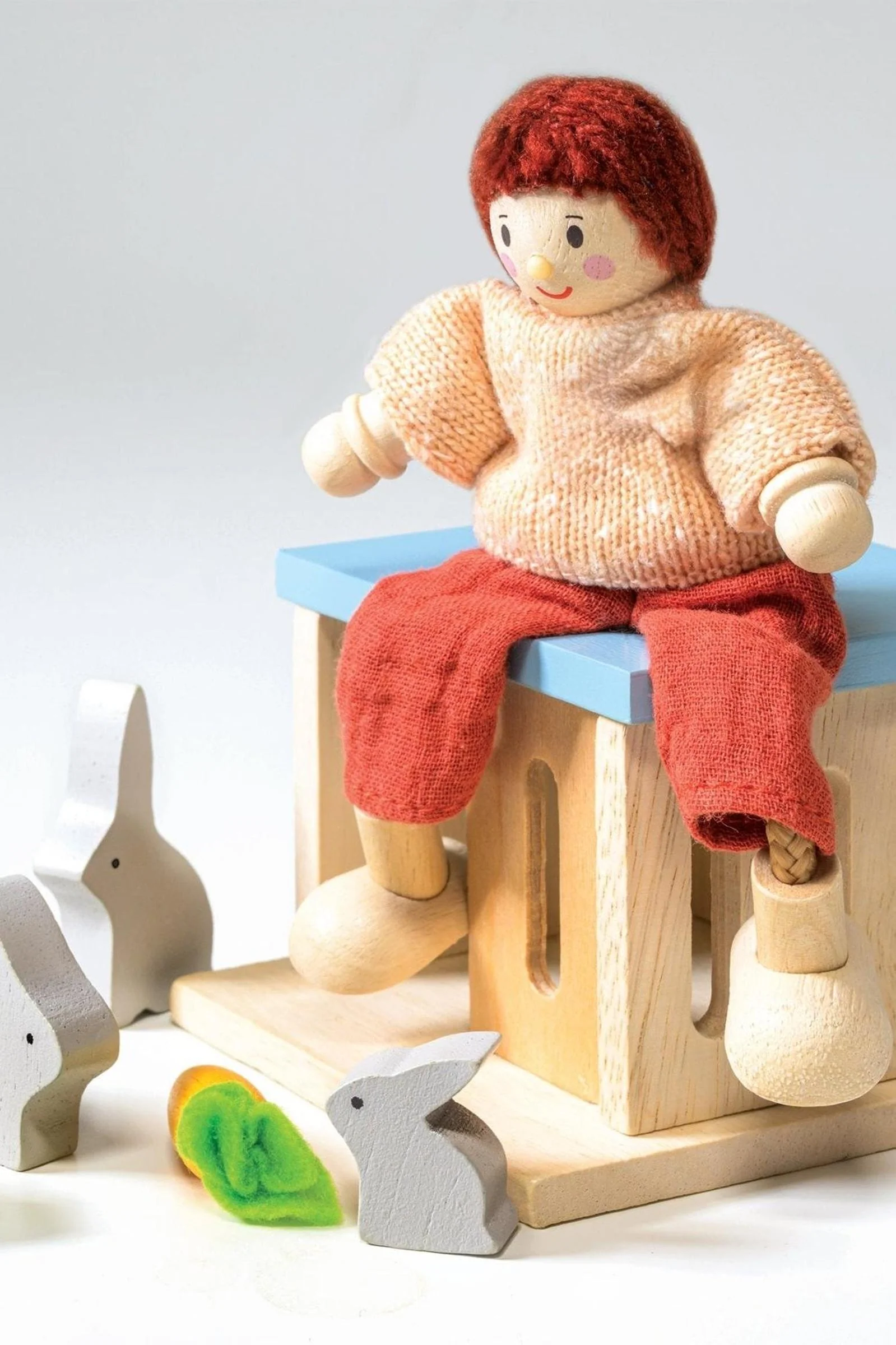 Mentari Wooden Toys, The Honeybunch Doll Family - Image 10
