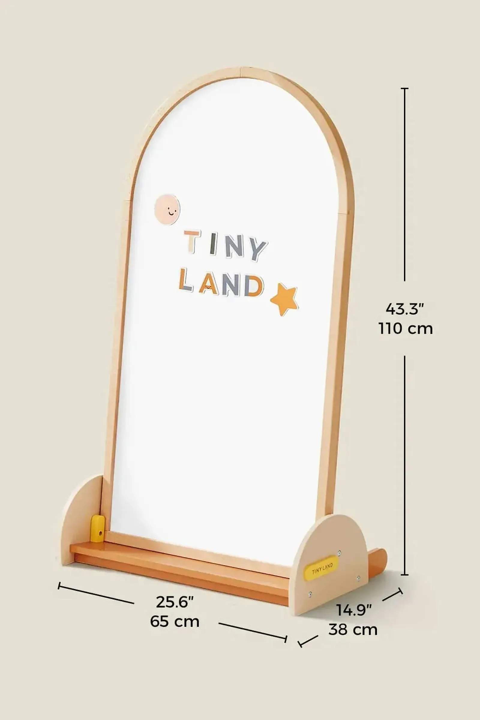 2-in-1 Double-Sided Arched Magnet Chalkboard - Image 10