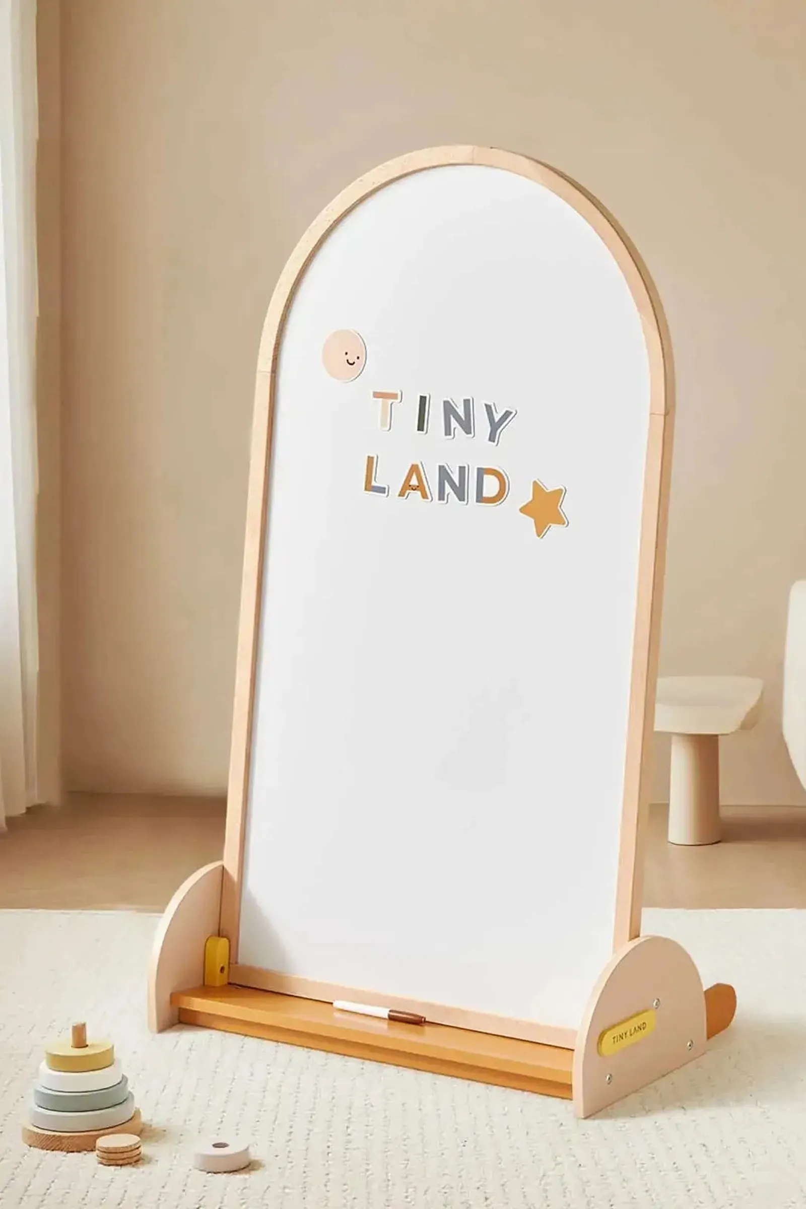 2-in-1 Double-Sided Arched Magnet Chalkboard - Image 11
