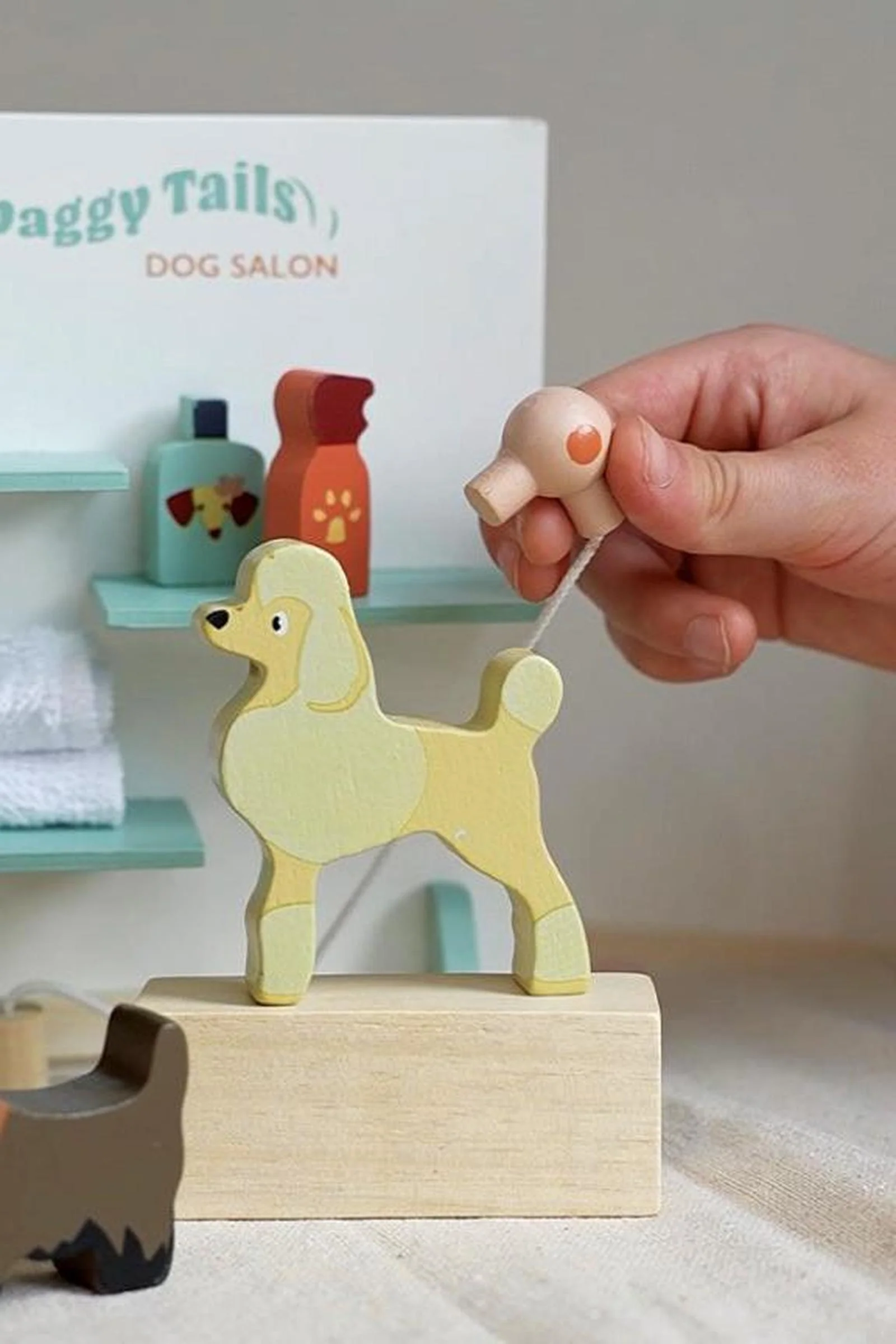 Tender Leaf Wooden Toys, Waggy Tails Dog Salon - Image 6