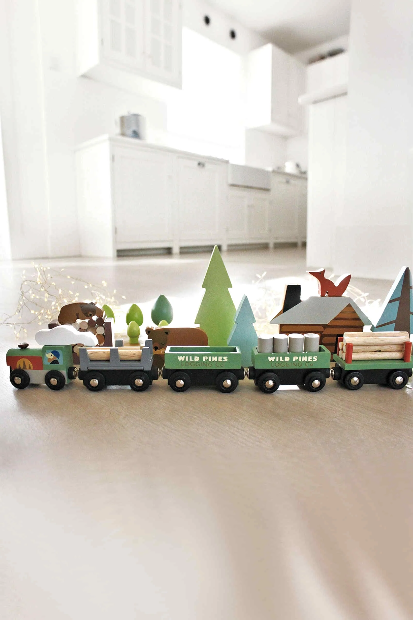 Tender Leaf Wooden Toys, Wild Pines Train Set - Image 11