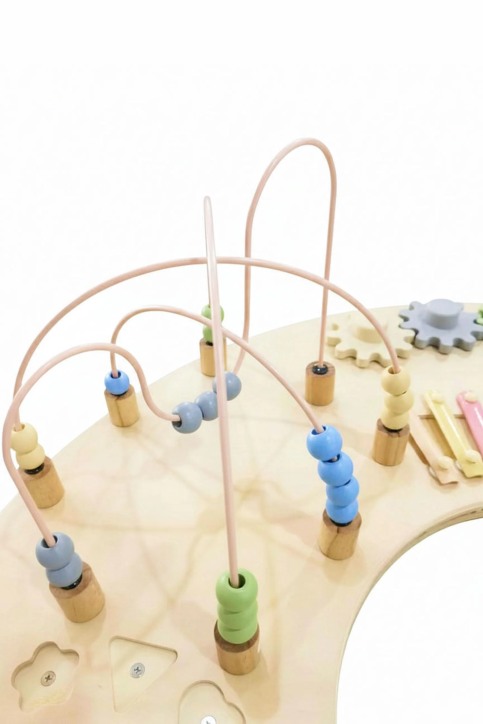 Wooden Multi-Activity Sensory Play Table - Image 4