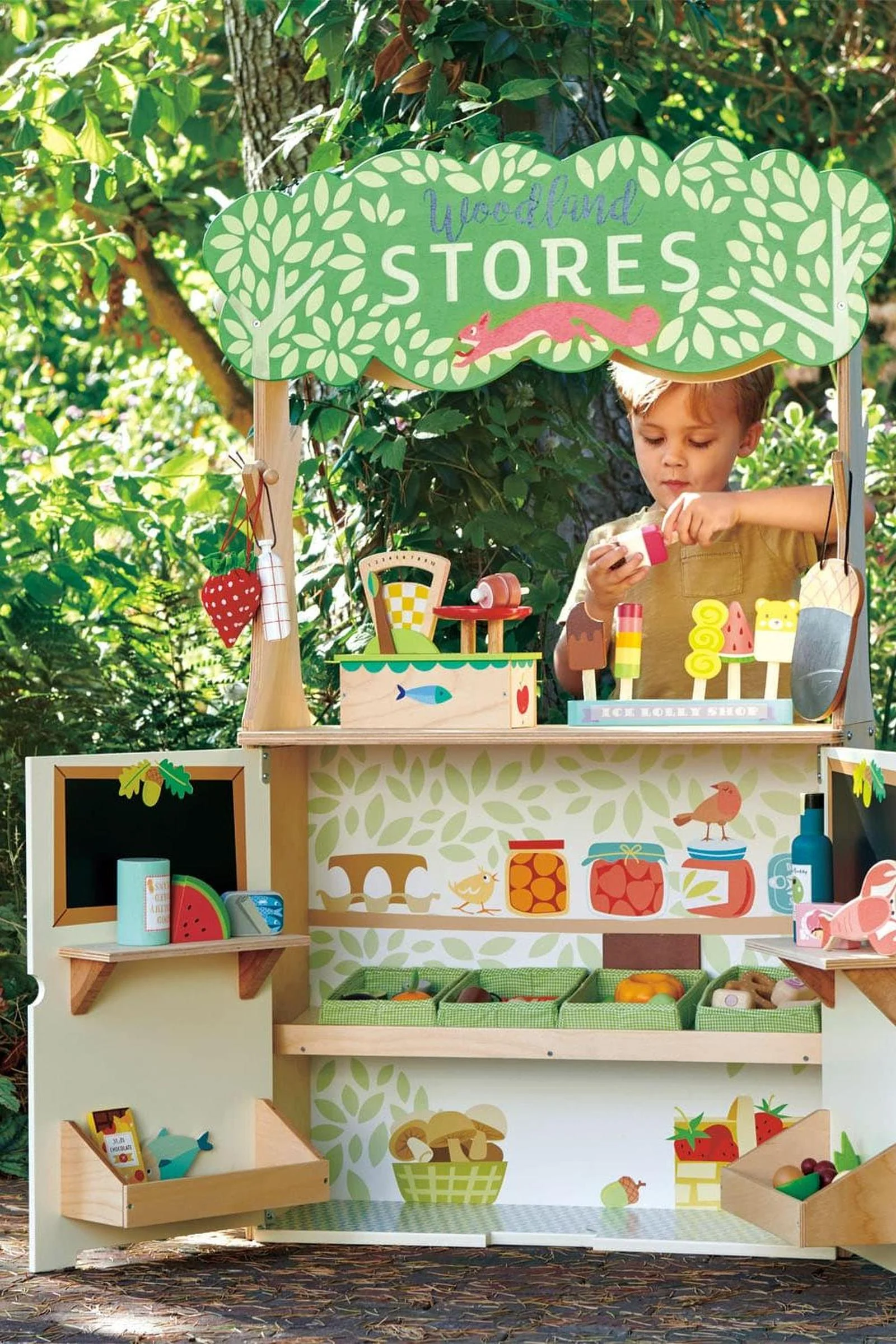 Tender Leaf Wooden Toys, Woodland Stores and Theater - Image 7